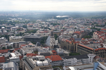 Leipzig von oben (Bild: Der Weg) Leipzig von oben (Bild: Der Weg)