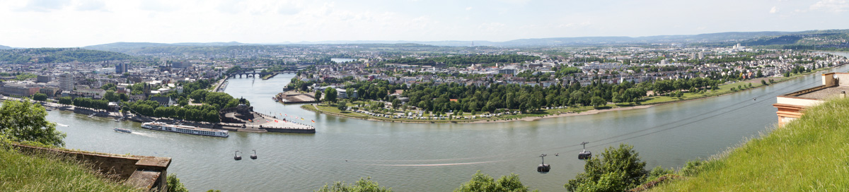 Koblenz - Deutsches Eck (Bild: Der Weg)